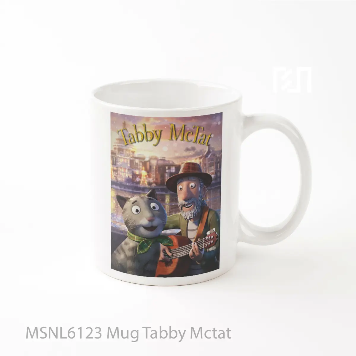 Mug Tabby Mctat Gelas Keramik Tema Film MSNL6123