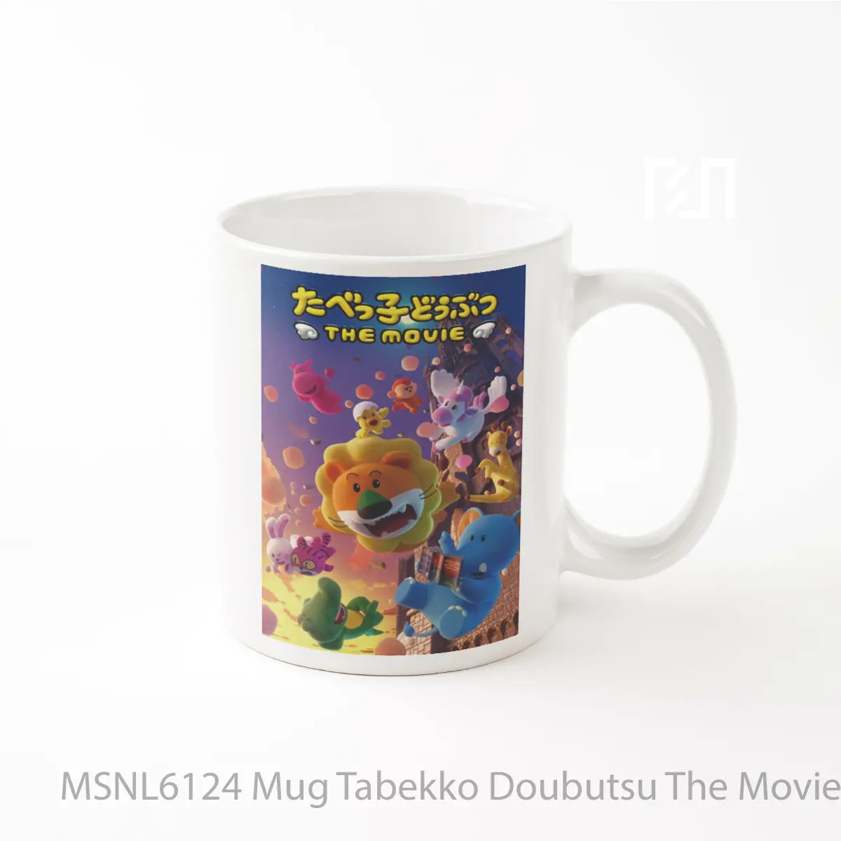 Mug Tabekko Doubutsu The Movie Gelas Keramik Tema Film MSNL6124