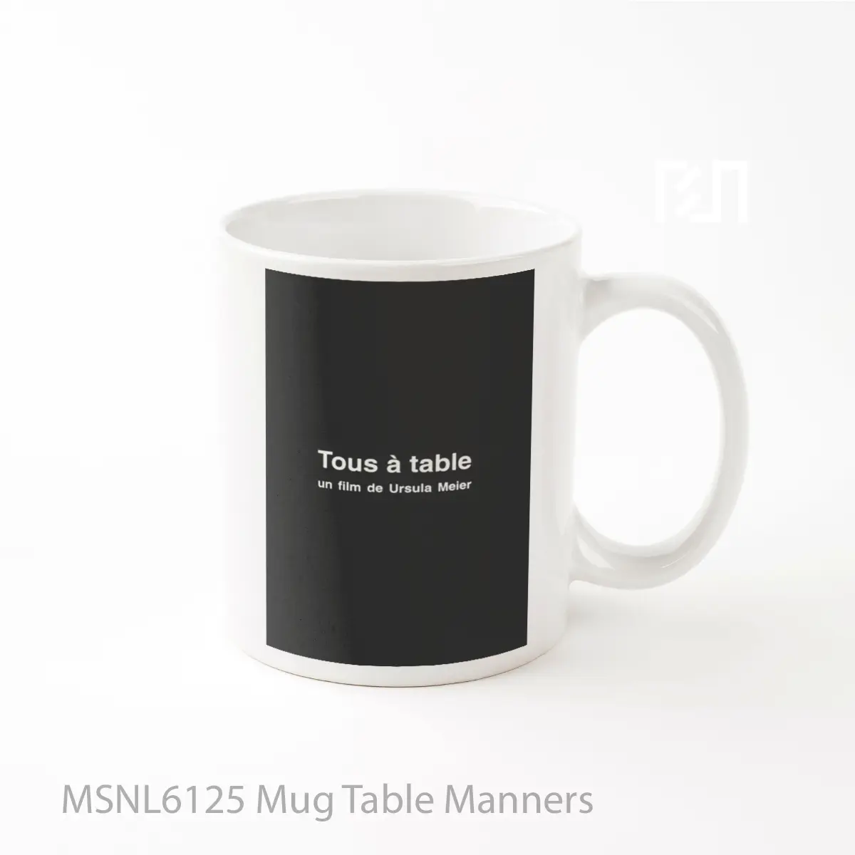 Mug Table Manners Gelas Keramik Tema Film MSNL6125