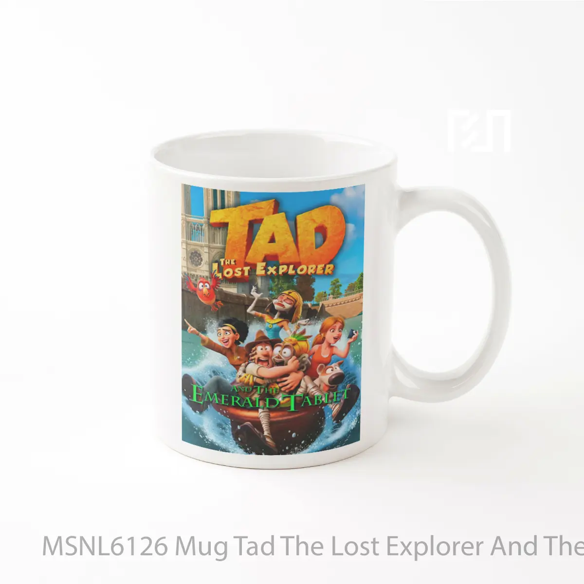 Mug Tad The Lost Explorer And The Emerald Tablet Gelas Keramik Tema Film MSNL6126
