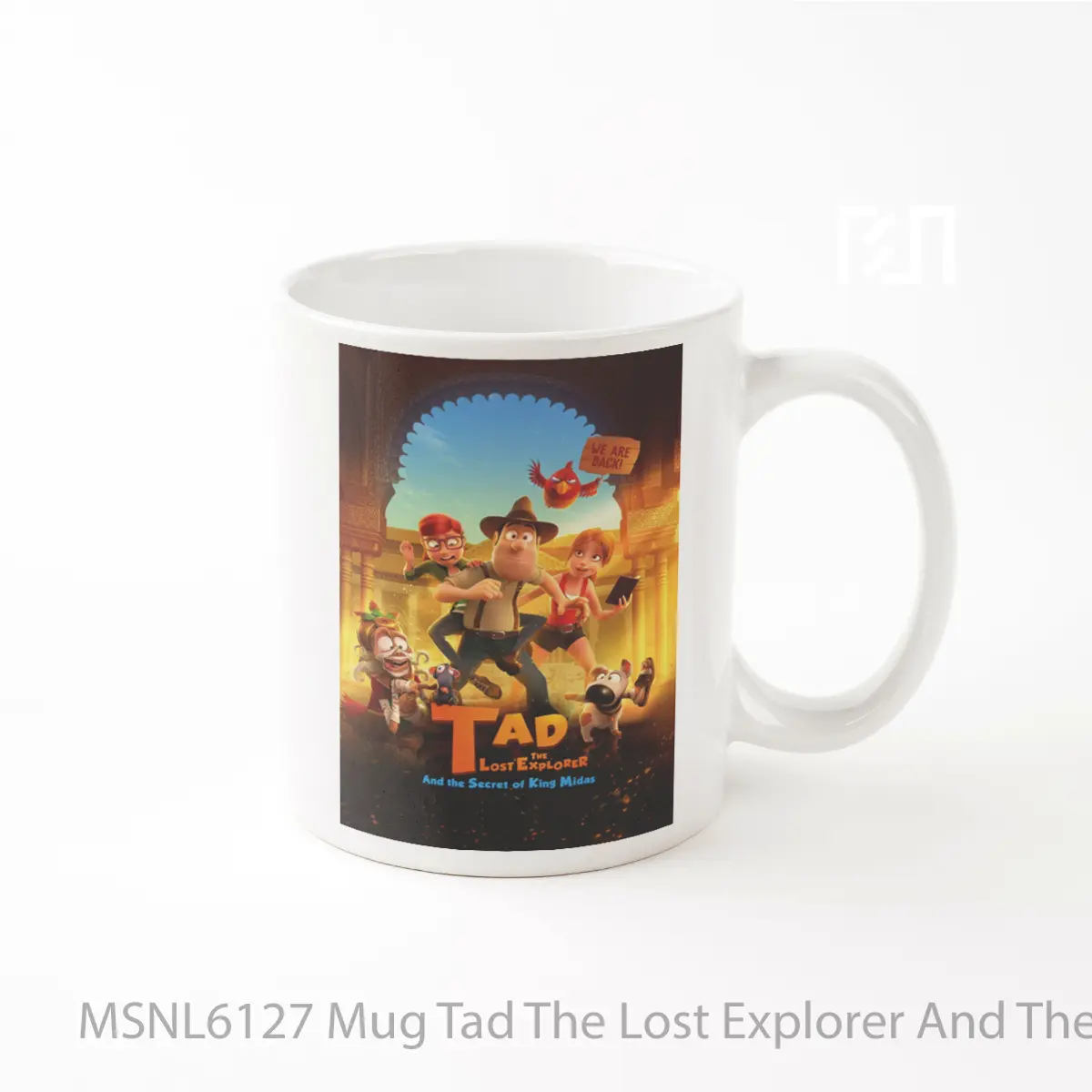 Mug Tad The Lost Explorer And The Secret Of King Midas Gelas Keramik Tema Film MSNL6127