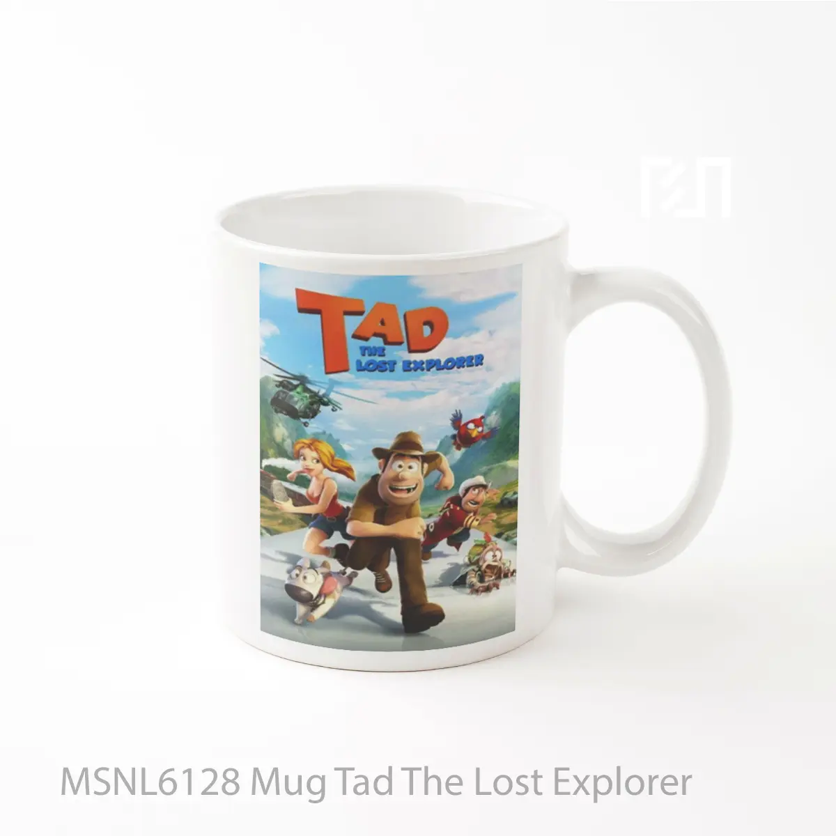 Mug Tad The Lost Explorer Gelas Keramik Tema Film MSNL6128