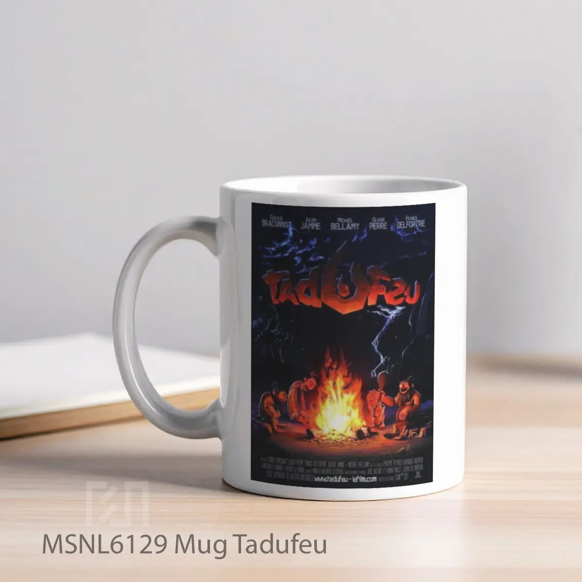 Mug Tadufeu Gelas Keramik Tema Film MSNL6129 - Tampak Kiri
