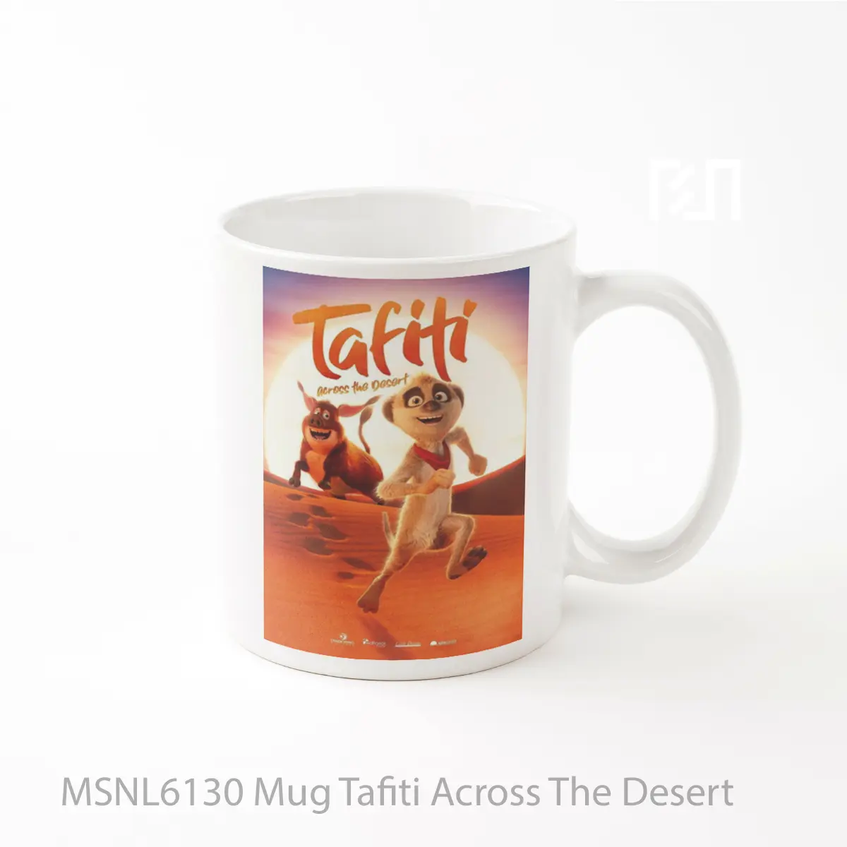 Mug Tafiti Across The Desert Gelas Keramik Tema Film MSNL6130