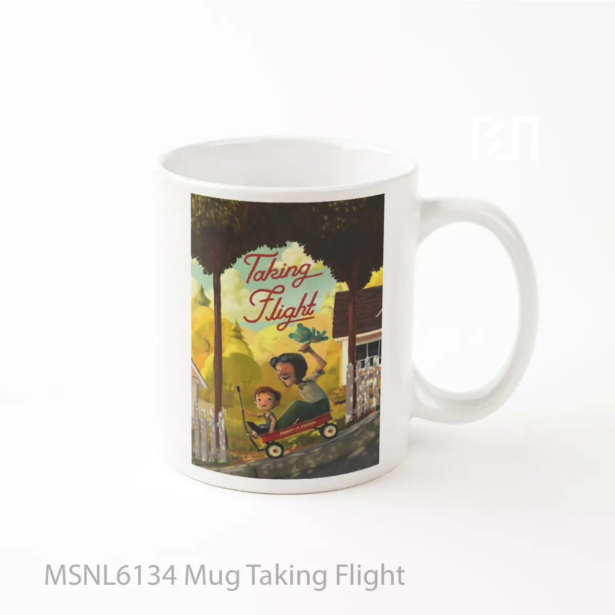 Mug Taking Flight Gelas Keramik Tema Film MSNL6134
