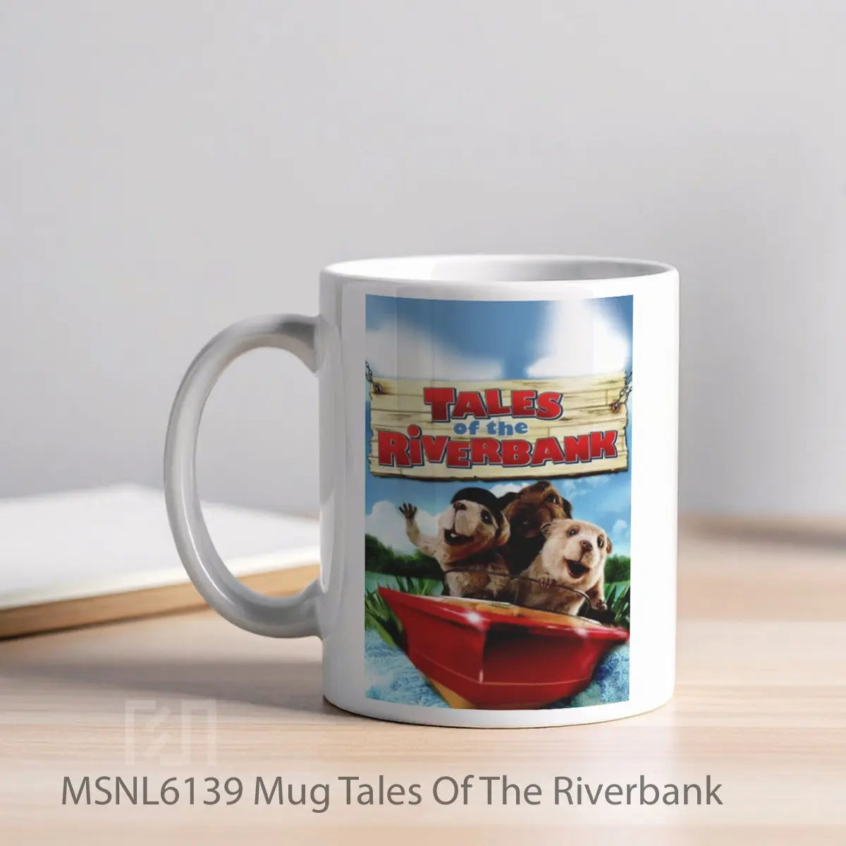Mug Tales Of The Riverbank Gelas Keramik Tema Film MSNL6139 - Tampak Kiri