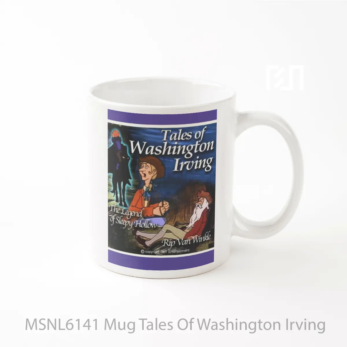 Mug Tales Of Washington Irving Gelas Keramik Tema Film MSNL6141