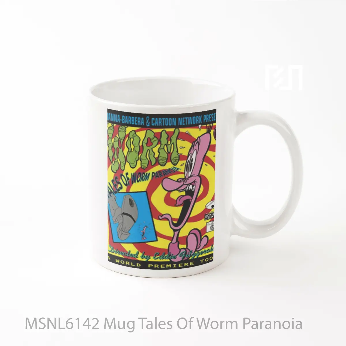 Mug Tales Of Worm Paranoia Gelas Keramik Tema Film MSNL6142