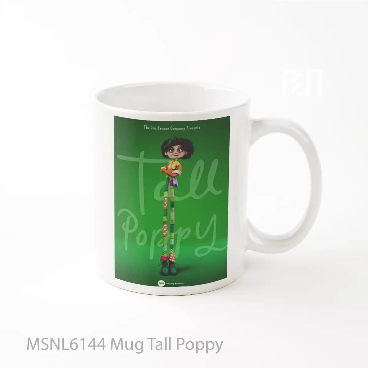 Mug Tall Poppy Gelas Keramik Tema Film MSNL6144