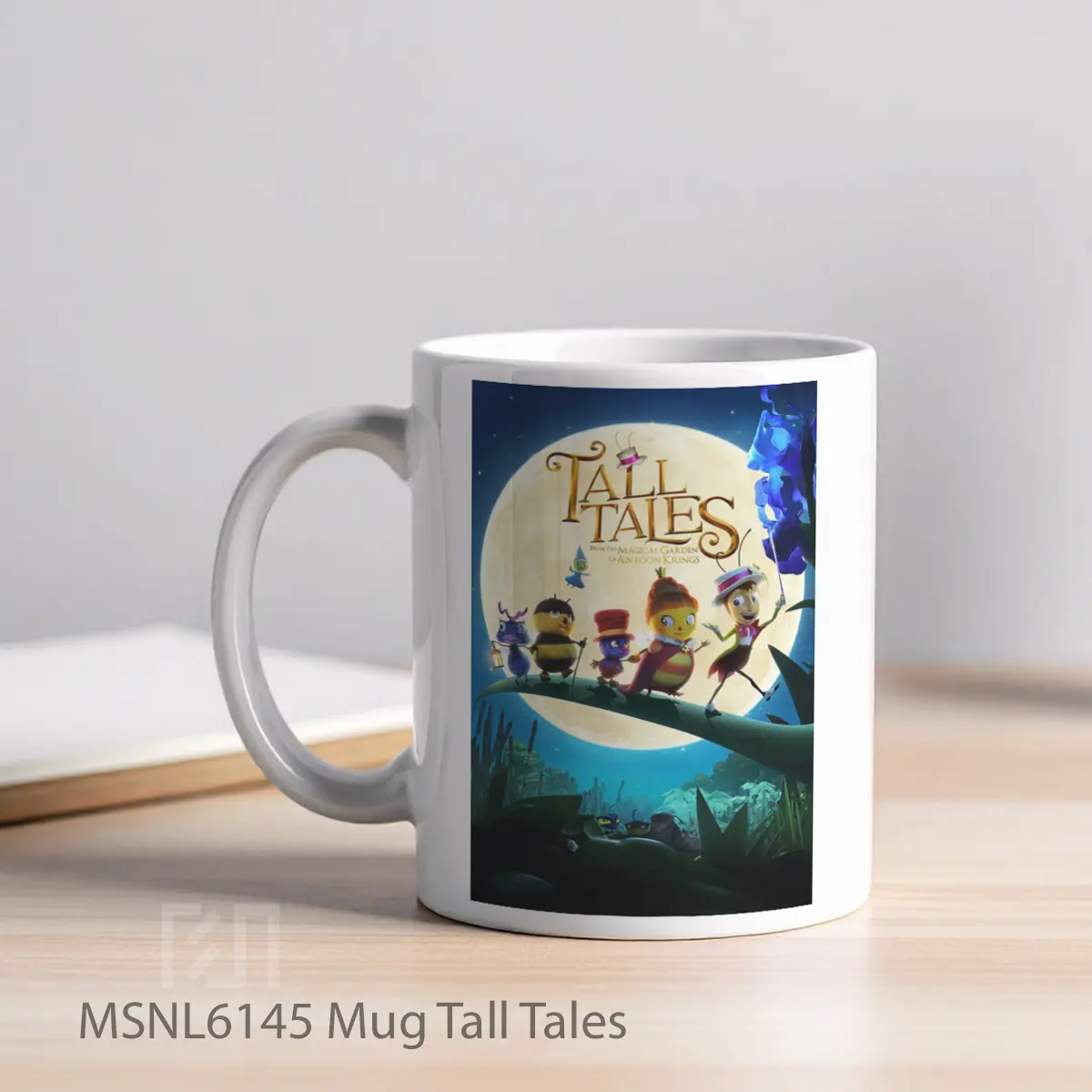 Mug Tall Tales Gelas Keramik Tema Film MSNL6145 - Tampak Kiri