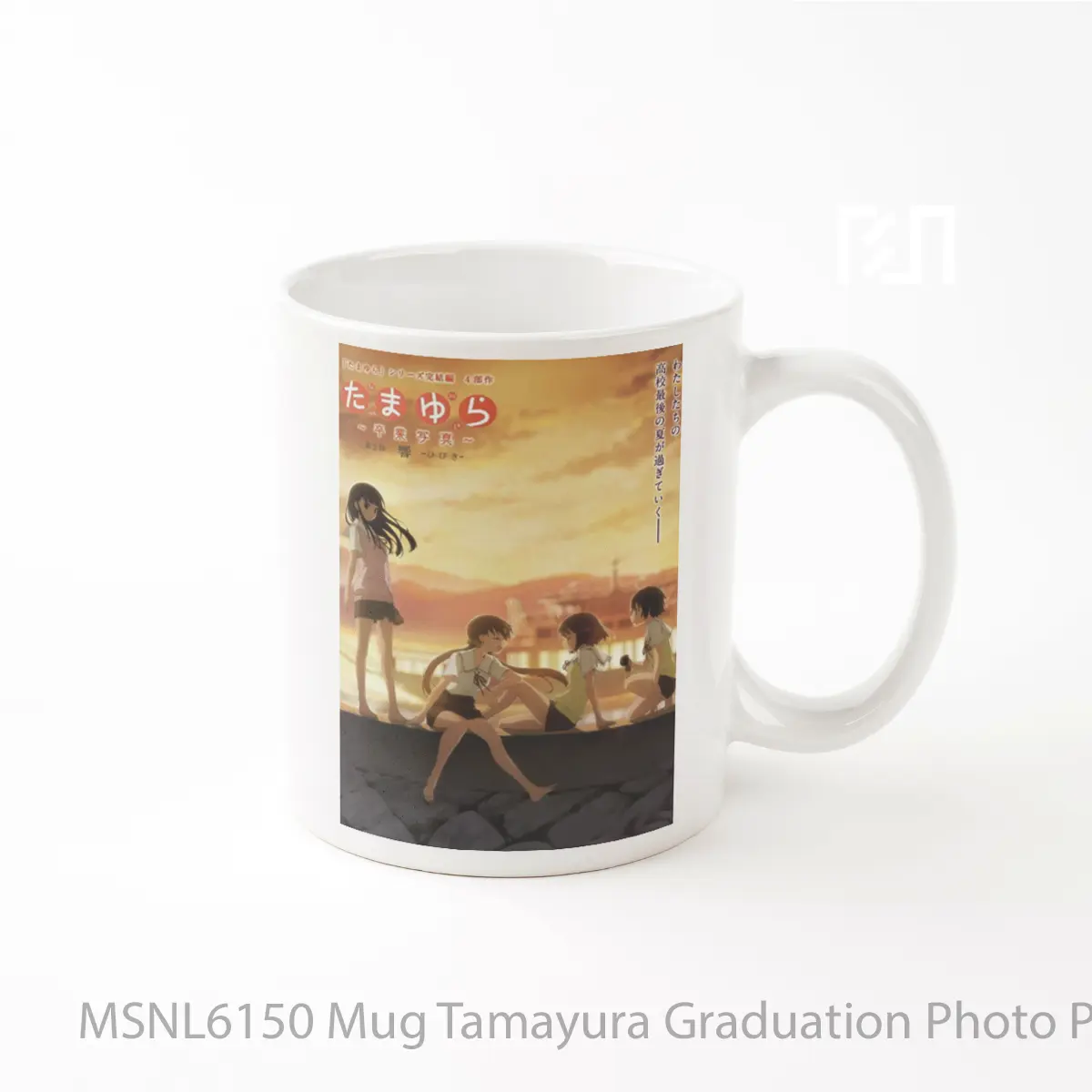 Mug Tamayura Graduation Photo Part 2 Hibiki Gelas Keramik Tema Film MSNL6150