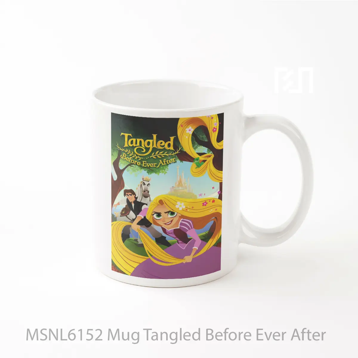 Mug Tangled Before Ever After Gelas Keramik Tema Film MSNL6152