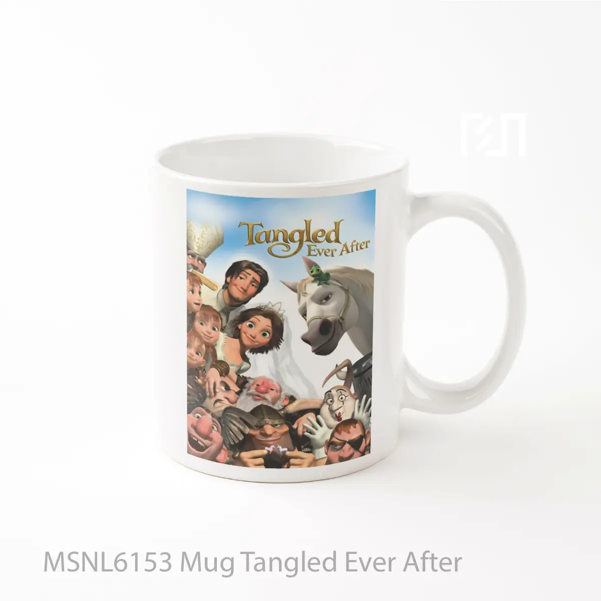 Mug Tangled Ever After Gelas Keramik Tema Film MSNL6153