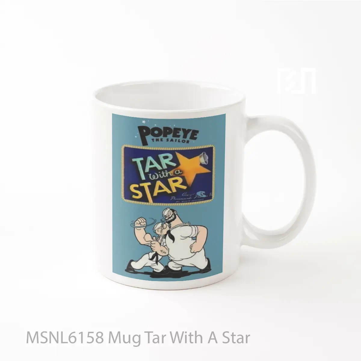 Mug Tar With A Star Gelas Keramik Tema Film MSNL6158