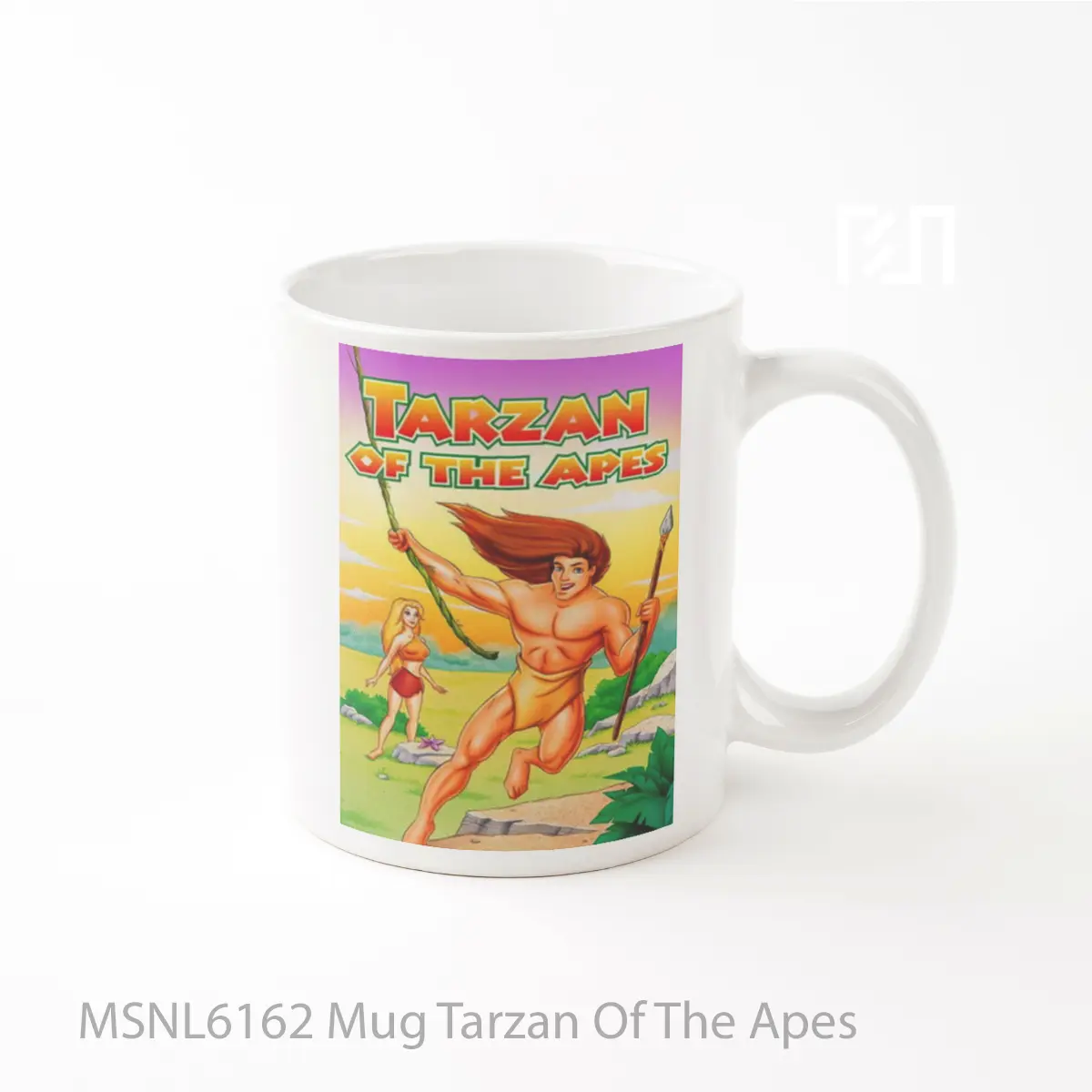 Mug Tarzan Of The Apes Gelas Keramik Tema Film MSNL6162