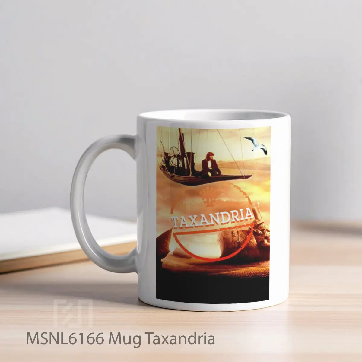 Mug Taxandria Gelas Keramik Tema Film MSNL6166 - Tampak Kiri