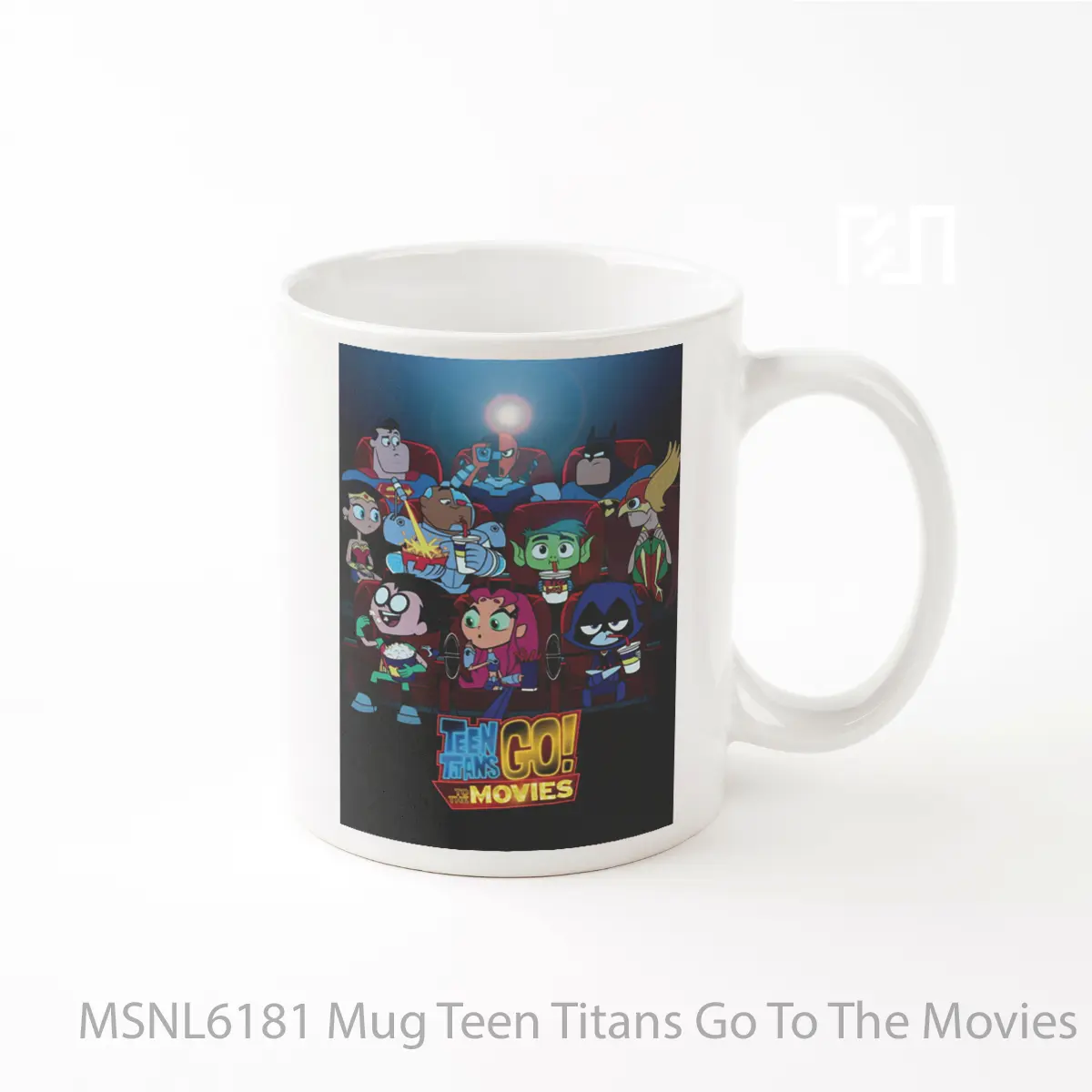 Mug Teen Titans Go To The Movies Gelas Keramik Tema Film MSNL6181