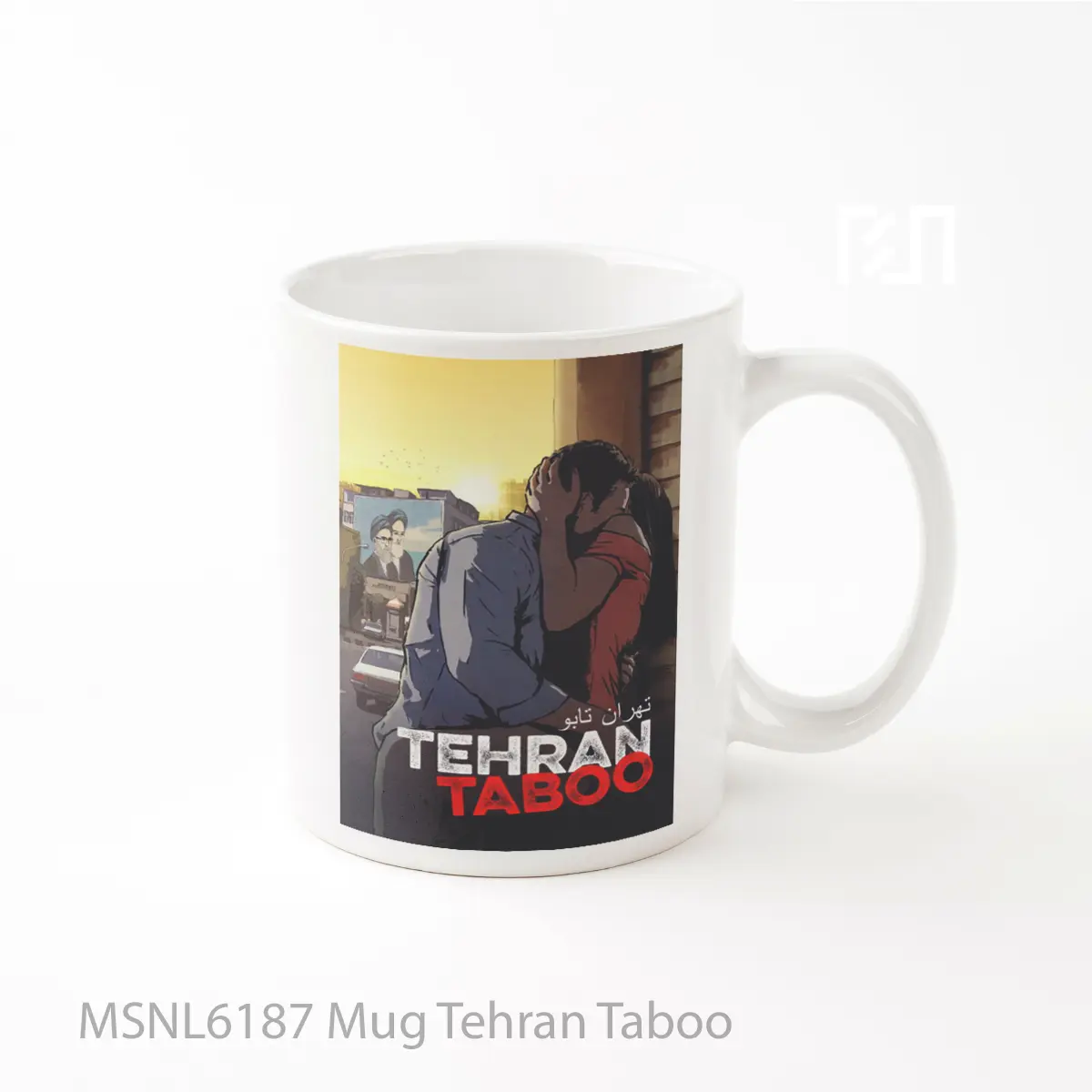 Mug Tehran Taboo Gelas Keramik Tema Film MSNL6187