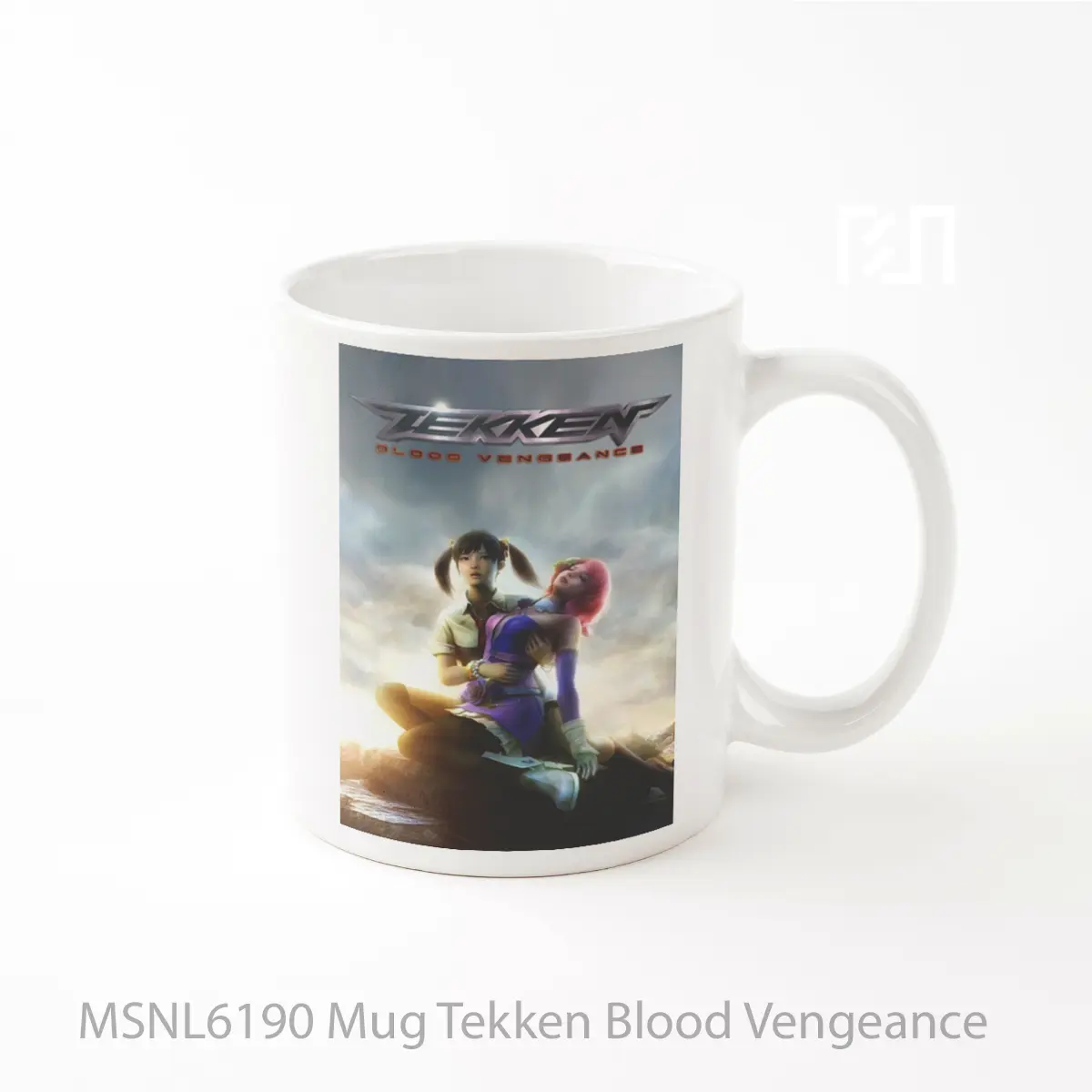 Mug Tekken Blood Vengeance Gelas Keramik Tema Film MSNL6190