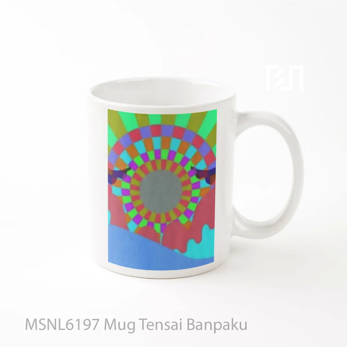 Mug Tensai Banpaku Gelas Keramik Tema Film MSNL6197