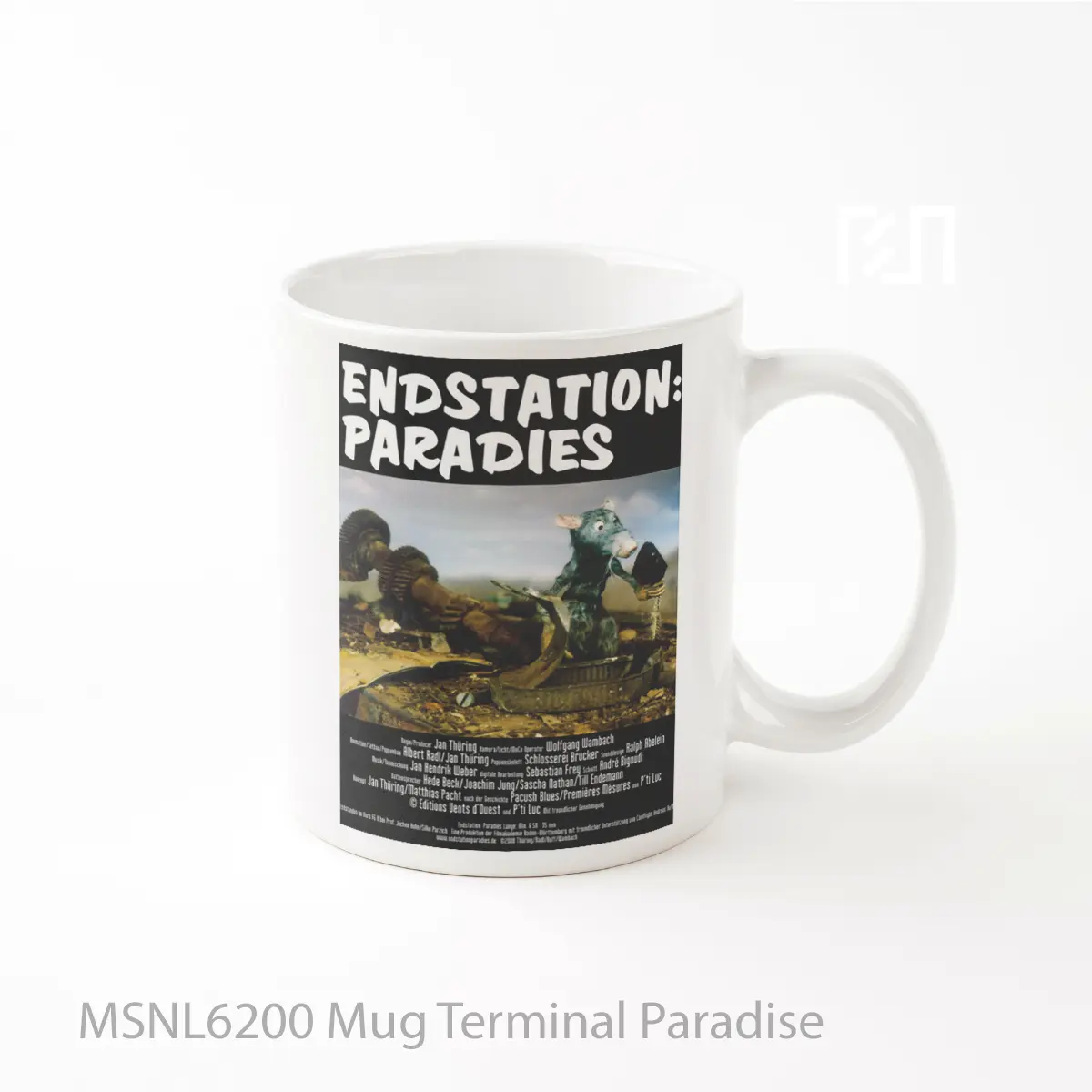 Mug Terminal Paradise Gelas Keramik Tema Film MSNL6200