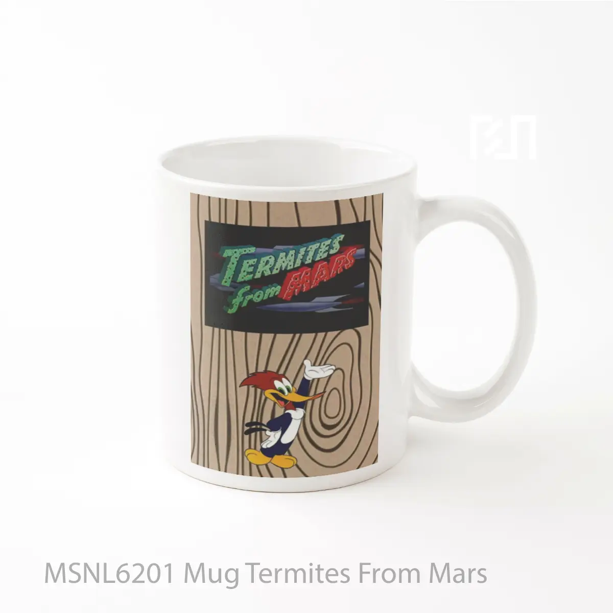 Mug Termites From Mars Gelas Keramik Tema Film MSNL6201