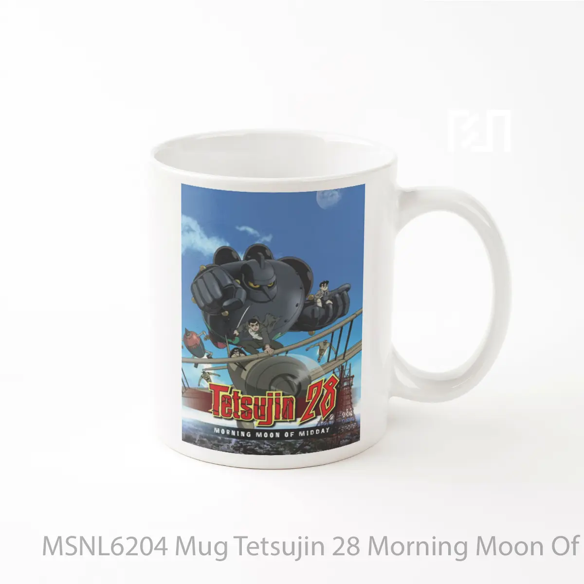 Mug Tetsujin 28 Morning Moon Of Midday Gelas Keramik Tema Film MSNL6204