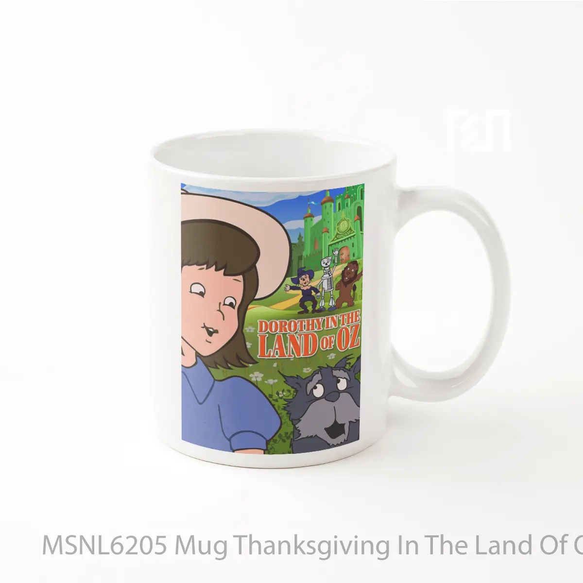 Mug Thanksgiving In The Land Of Oz Gelas Keramik Tema Film MSNL6205