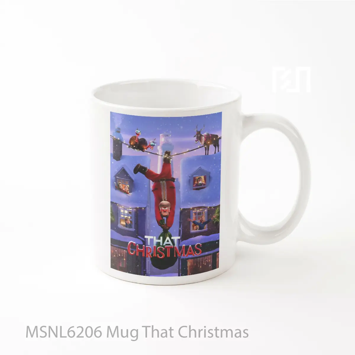 Mug That Christmas Gelas Keramik Tema Film MSNL6206