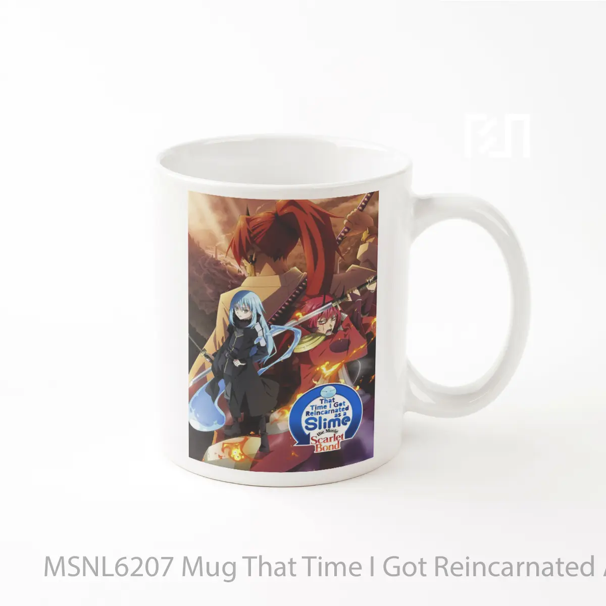 Mug That Time I Got Reincarnated As A Slime The Movie Scarlet Bond Gelas Keramik Tema Film MSNL6207