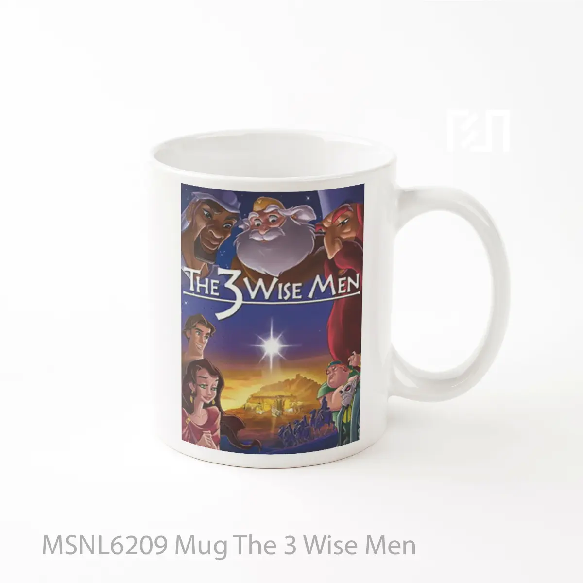 Mug The 3 Wise Men Gelas Keramik Tema Film MSNL6209