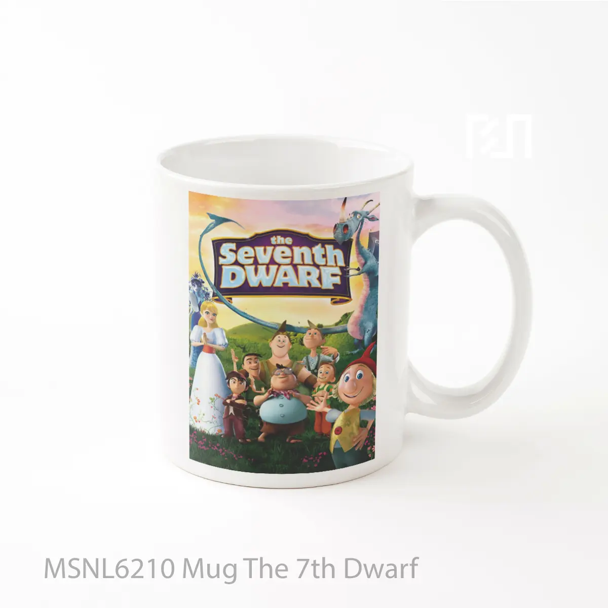 Mug The 7th Dwarf Gelas Keramik Tema Film MSNL6210