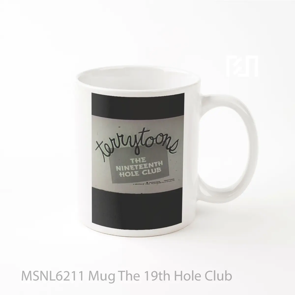 Mug The 19th Hole Club Gelas Keramik Tema Film MSNL6211