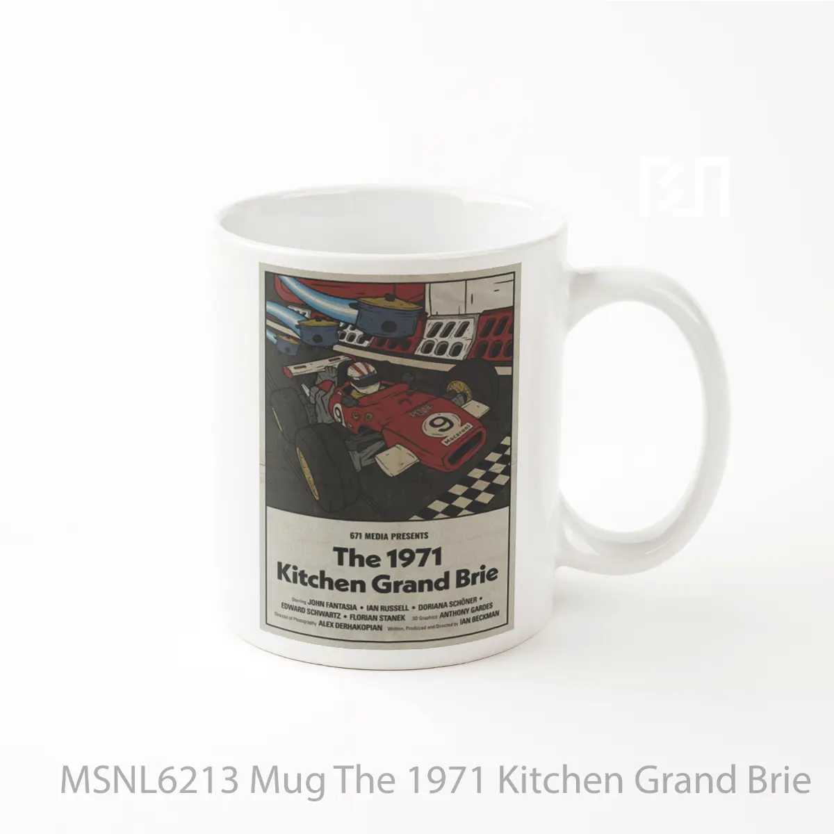 Mug The 1971 Kitchen Grand Brie Gelas Keramik Tema Film MSNL6213