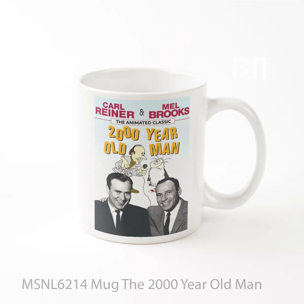 Mug The 2000 Year Old Man Gelas Keramik Tema Film MSNL6214