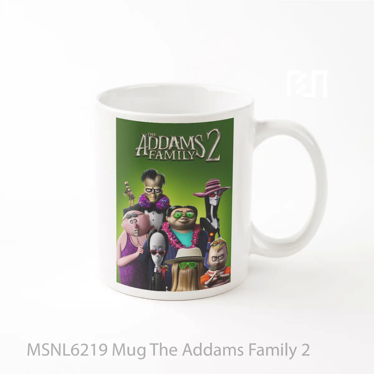 Mug The Addams Family 2 Gelas Keramik Tema Film MSNL6219