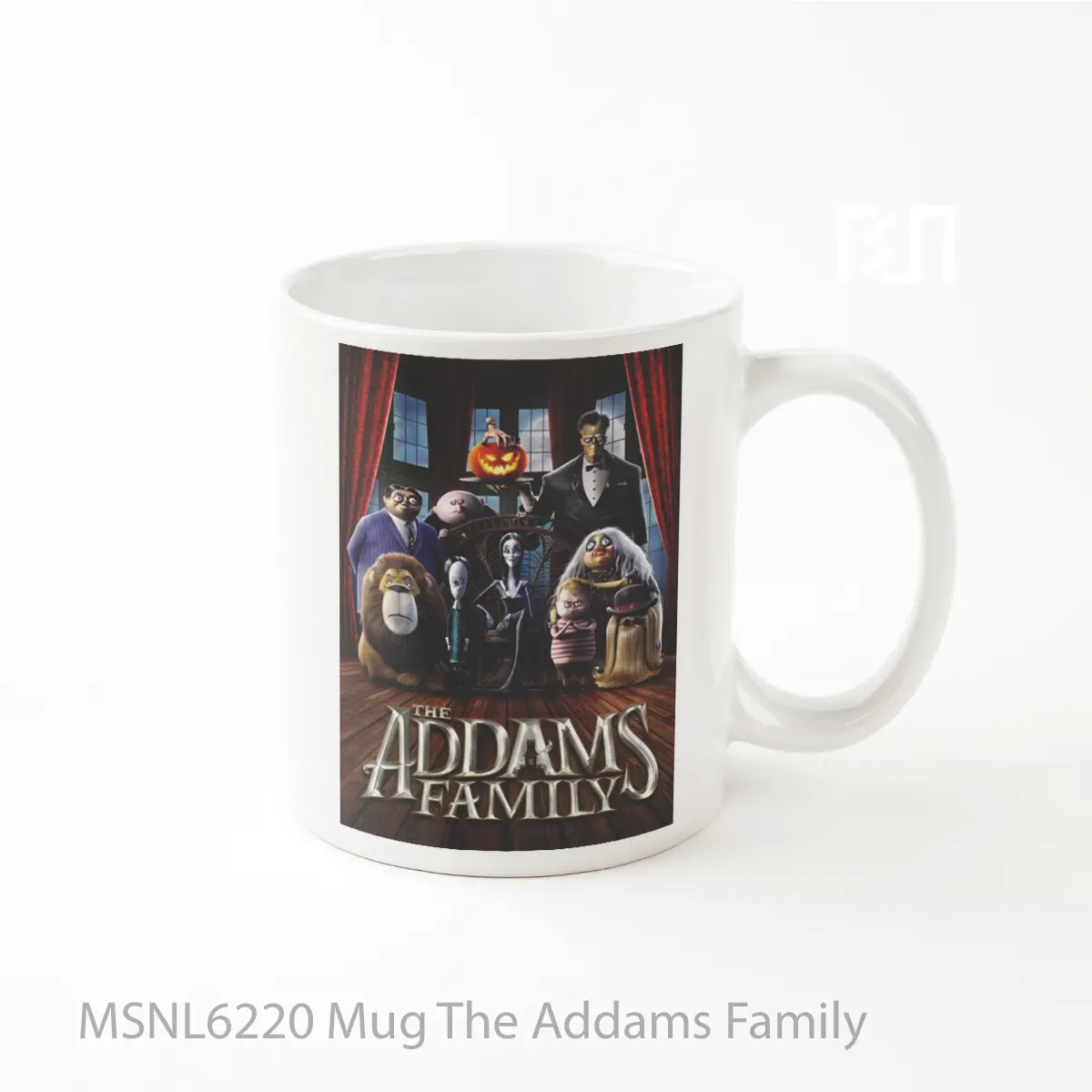Mug The Addams Family Gelas Keramik Tema Film MSNL6220