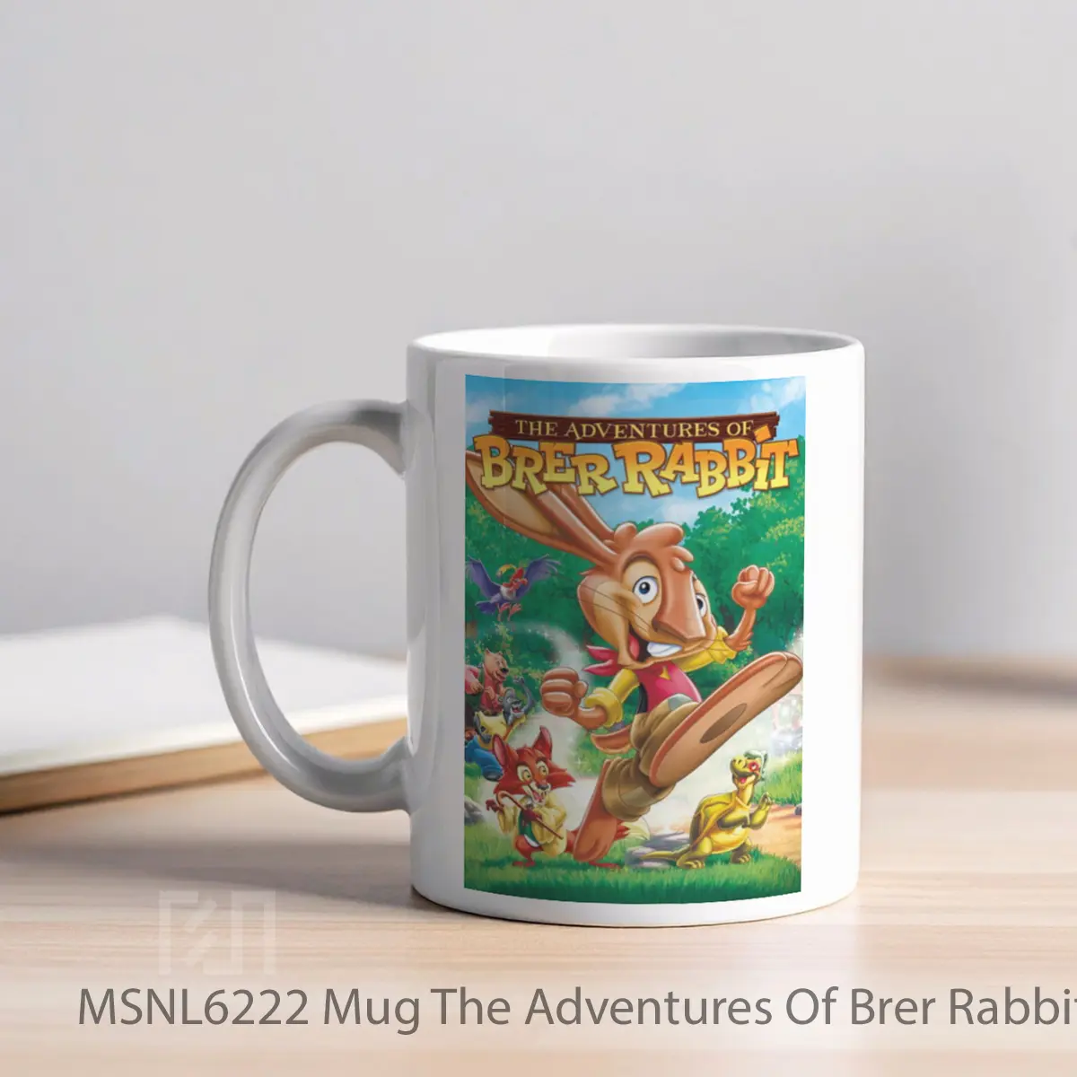 Mug The Adventures Of Brer Rabbit Gelas Keramik Tema Film MSNL6222 - Tampak Kiri