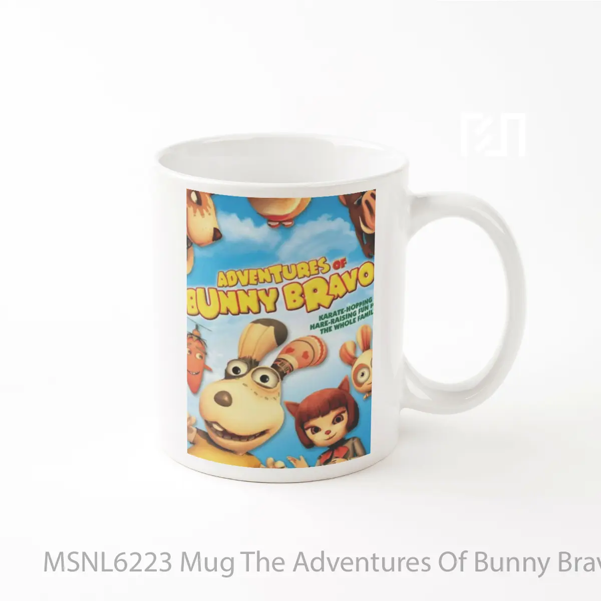 Mug The Adventures Of Bunny Bravo Gelas Keramik Tema Film MSNL6223