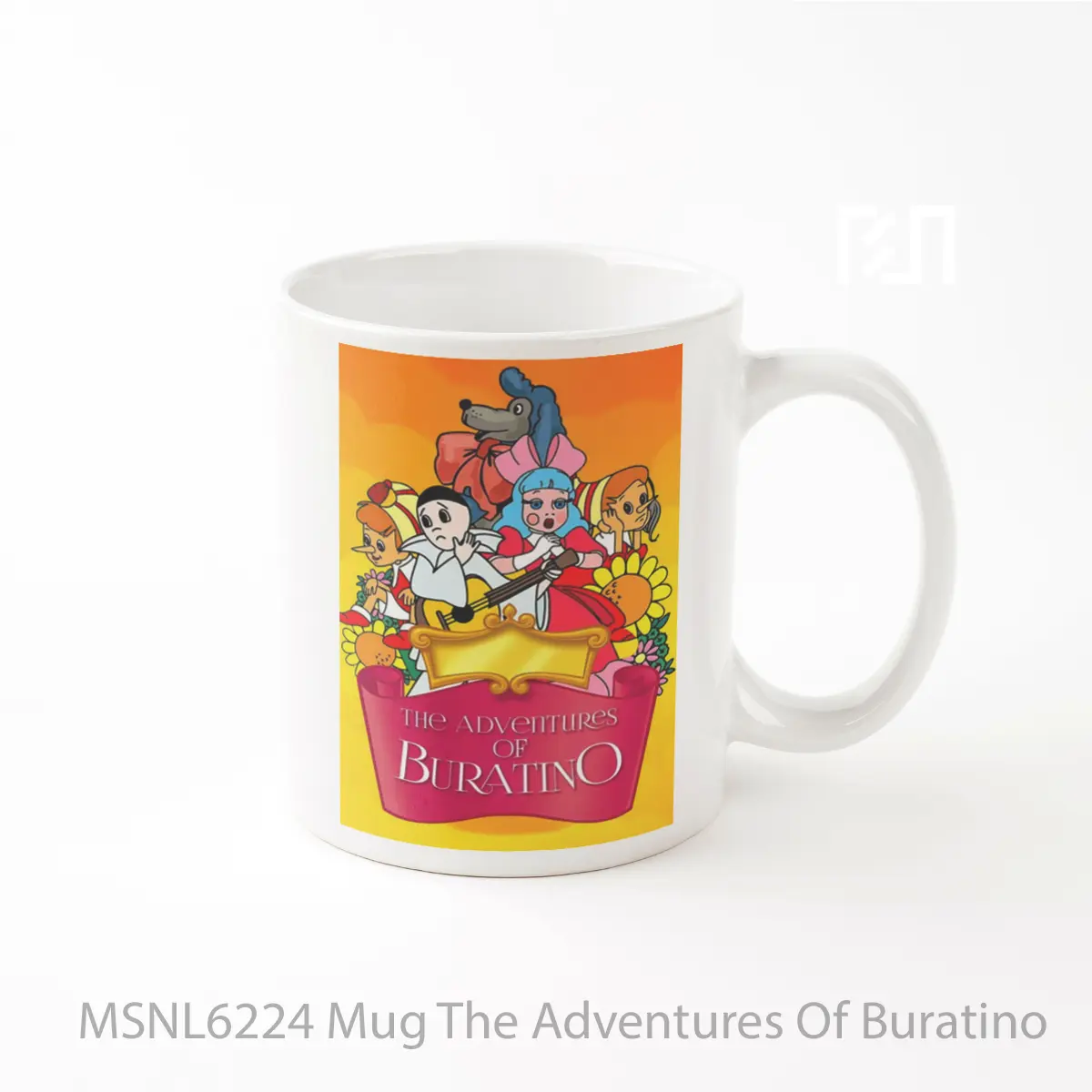Mug The Adventures Of Buratino Gelas Keramik Tema Film MSNL6224