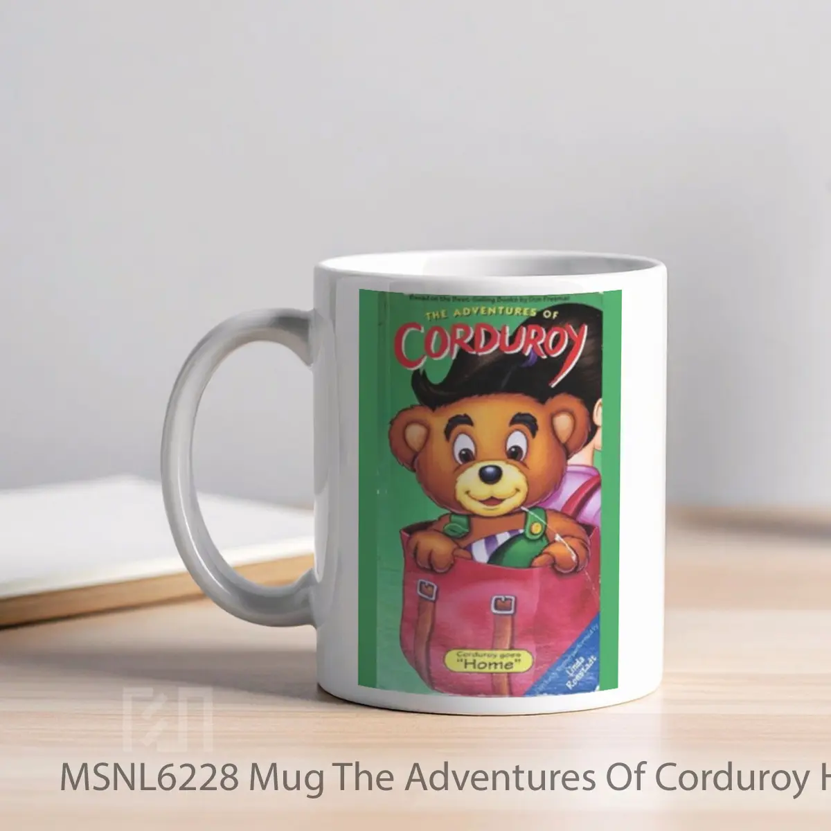Mug The Adventures Of Corduroy Home Gelas Keramik Tema Film MSNL6228 - Tampak Kiri