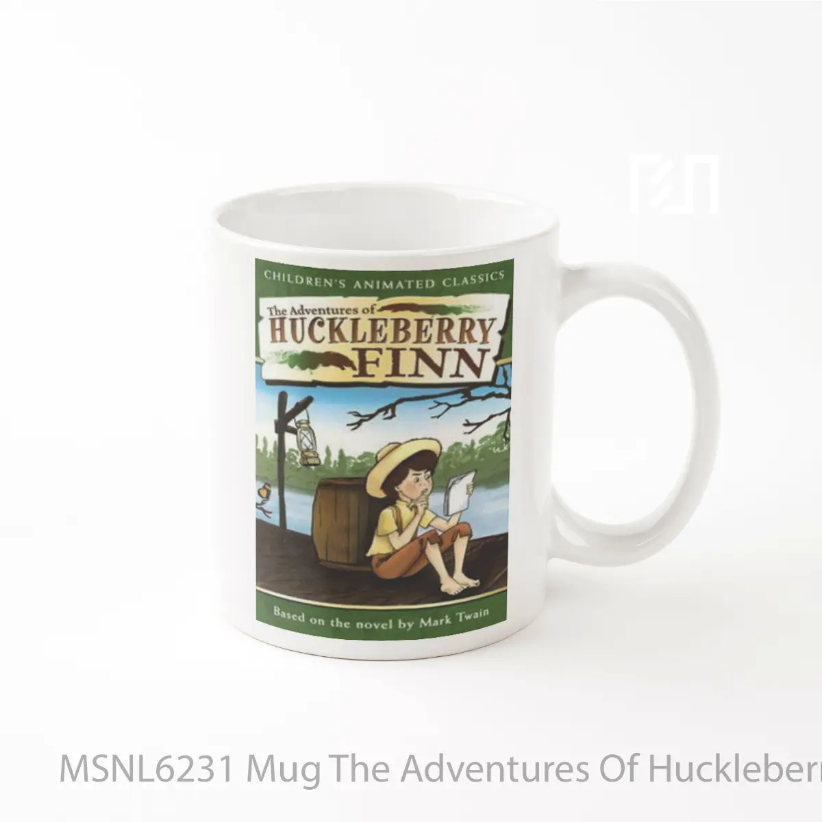 Mug The Adventures Of Huckleberry Finn Gelas Keramik Tema Film MSNL6231