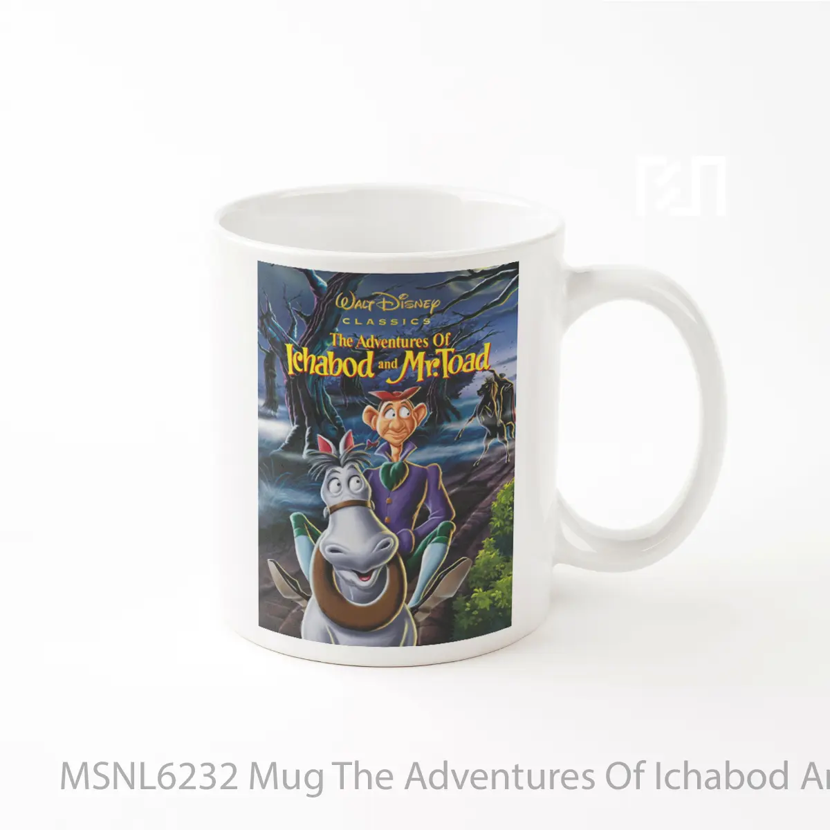 Mug The Adventures Of Ichabod And Mr Toad Gelas Keramik Tema Film MSNL6232
