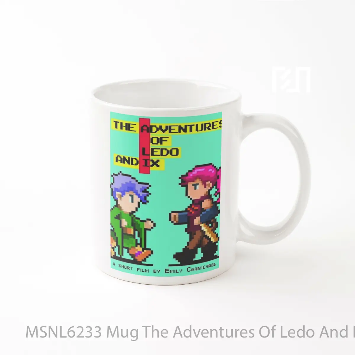 Mug The Adventures Of Ledo And Ix Gelas Keramik Tema Film MSNL6233