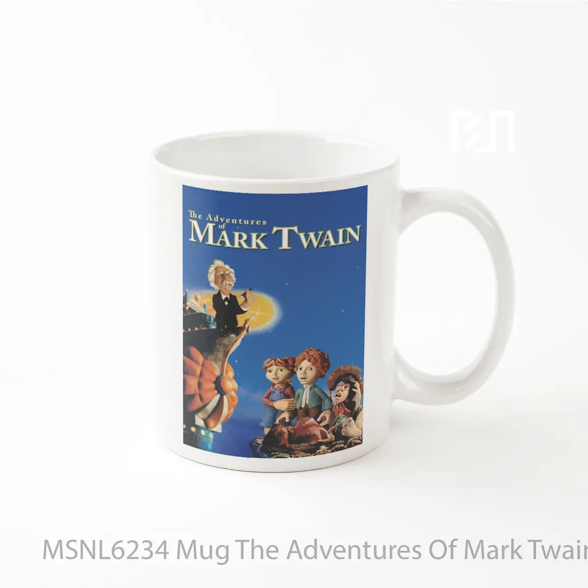 Mug The Adventures Of Mark Twain Gelas Keramik Tema Film MSNL6234