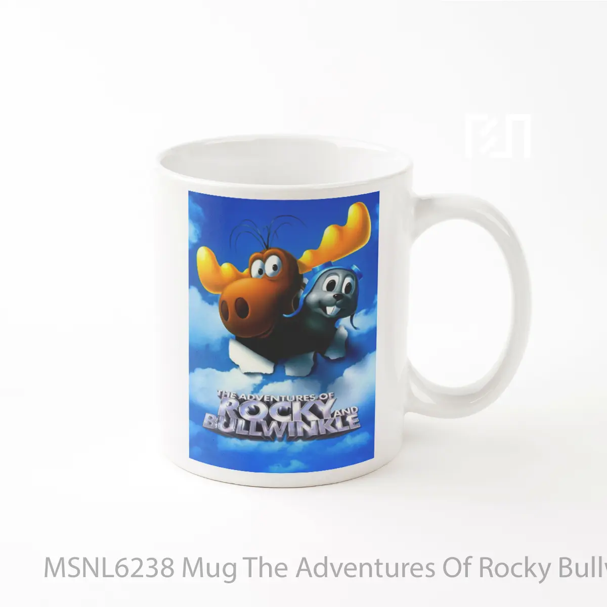 Mug The Adventures Of Rocky Bullwinkle Gelas Keramik Tema Film MSNL6238