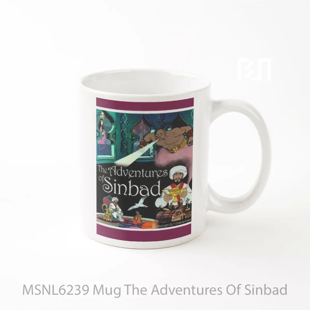 Mug The Adventures Of Sinbad Gelas Keramik Tema Film MSNL6239