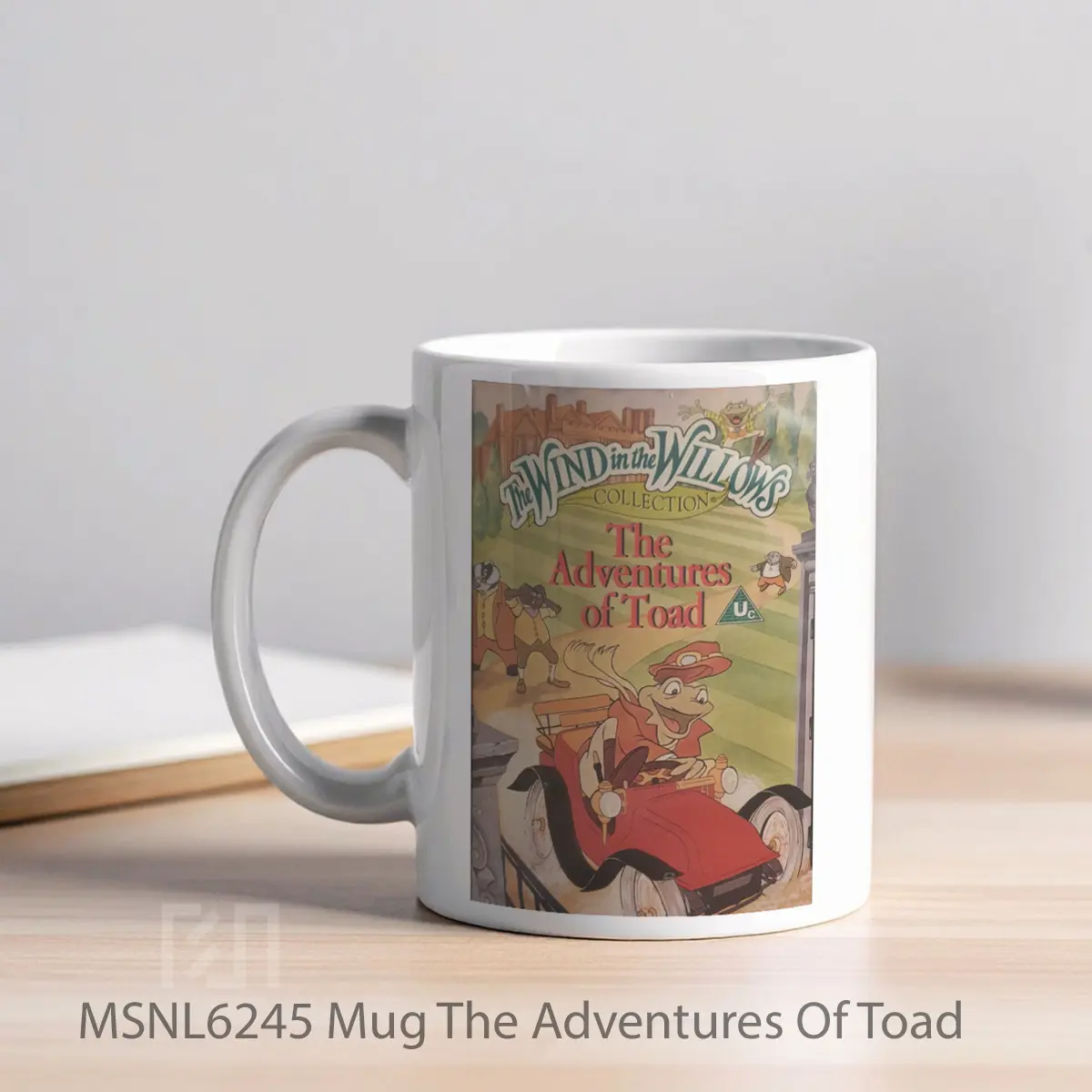 Mug The Adventures Of Toad Gelas Keramik Tema Film MSNL6245 - Tampak Kiri
