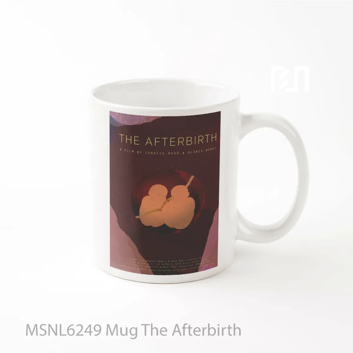 Mug The Afterbirth Gelas Keramik Tema Film MSNL6249