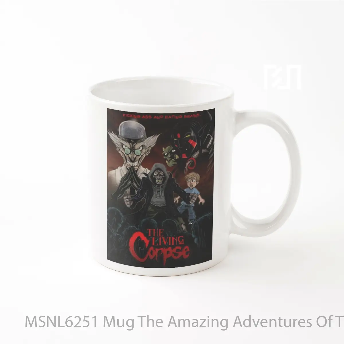 Mug The Amazing Adventures Of The Living Corpse Gelas Keramik Tema Film MSNL6251